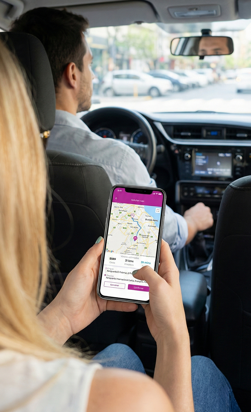 Persona usando celular